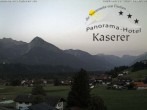 Archiv Foto Webcam Fischen, Hotel Garni Kaserer 19:00