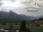 Archiv Foto Webcam Fischen, Hotel Garni Kaserer 19:00