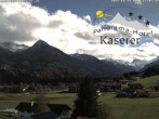 Archived image Webcam Fischen in the Allgäu, Kaserer Hotel 13:00