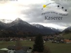 Archived image Webcam Fischen in the Allgäu, Kaserer Hotel 15:00