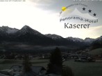 Archiv Foto Webcam Fischen, Hotel Garni Kaserer 06:00