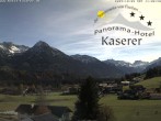 Archiv Foto Webcam Fischen, Hotel Garni Kaserer 11:00