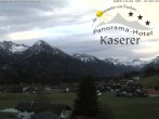 Archiv Foto Webcam Fischen, Hotel Garni Kaserer 15:00