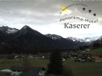 Archiv Foto Webcam Fischen, Hotel Garni Kaserer 06:00