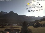 Archiv Foto Webcam Fischen, Hotel Garni Kaserer 10:00