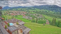 Archived image Webcam Fischen in the Allgäu, Tanneck Hotel 13:00