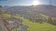 Archived image Webcam Fischen in the Allgäu, Tanneck Hotel 06:00