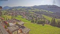 Archived image Webcam Fischen in the Allgäu, Tanneck Hotel 07:00