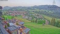 Archiv Foto Webcam Fischen, Hotel Tanneck 19:00