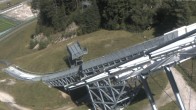 Archived image Webcam ski jump, Seefeld in Tyrol 11:00