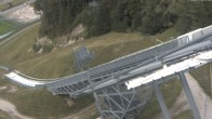 Archived image Webcam ski jump, Seefeld in Tyrol 13:00