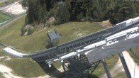 Archived image Webcam ski jump, Seefeld in Tyrol 11:00