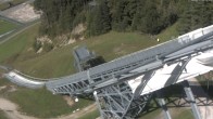 Archiv Foto Webcam Sprungschanze, Seefeld in Tirol 13:00