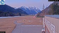 Archiv Foto Webcam Flugplatz Höfen, Tirol 06:00