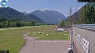 Archived image Webcam Hoefen airport, Tyrol 11:00