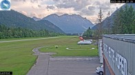 Archiv Foto Webcam Flugplatz Höfen, Tirol 19:00
