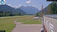 Archived image Webcam Hoefen airport, Tyrol 11:00