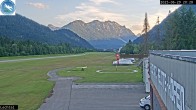 Archiv Foto Webcam Flugplatz Höfen, Tirol 19:00
