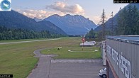 Archiv Foto Webcam Flugplatz Höfen, Tirol 19:00