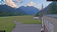 Archiv Foto Webcam Flugplatz Höfen, Tirol 19:00