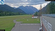 Archiv Foto Webcam Flugplatz Höfen, Tirol 19:00