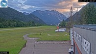 Archiv Foto Webcam Flugplatz Höfen, Tirol 19:00