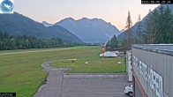 Archiv Foto Webcam Flugplatz Höfen, Tirol 19:00
