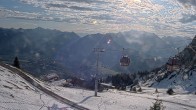 Archiv Foto Webcam Reutte: Hahnenkamm Bergstation 07:00