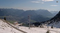 Archiv Foto Webcam Reutte: Hahnenkamm Bergstation 09:00