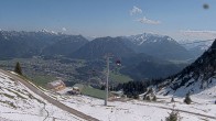 Archiv Foto Webcam Reutte: Hahnenkamm Bergstation 11:00