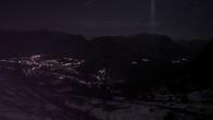 Archiv Foto Webcam Reutte: Hahnenkamm Bergstation 21:00