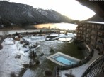 Archived image Webcam "Laterndl Hof" hotel, lake Haldensee 17:00