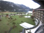Archived image Webcam "Laterndl Hof" hotel, lake Haldensee 05:00
