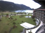 Archived image Webcam "Laterndl Hof" hotel, lake Haldensee 05:00