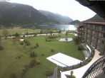 Archived image Webcam "Laterndl Hof" hotel, lake Haldensee 06:00