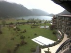 Archived image Webcam "Laterndl Hof" hotel, lake Haldensee 13:00