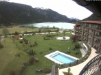 Archived image Webcam "Laterndl Hof" hotel, lake Haldensee 11:00