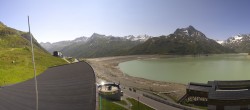 Archiv Foto Webcam Bielerhöhe: Silvretta Stausee 09:00