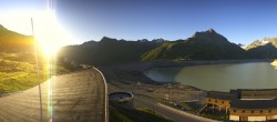 Archiv Foto Webcam Bielerhöhe: Silvretta Stausee 05:00
