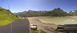 Archiv Foto Webcam Bielerhöhe: Silvretta Stausee 09:00
