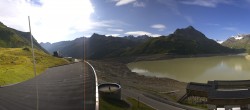Archiv Foto Webcam Bielerhöhe: Silvretta Stausee 07:00