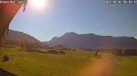 Archiv Foto Webcam Wimmerhof im Inzeller Tal 07:00
