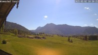 Archiv Foto Webcam Wimmerhof im Inzeller Tal 09:00