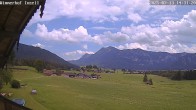 Archiv Foto Webcam Wimmerhof im Inzeller Tal 13:00