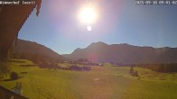 Archiv Foto Webcam Wimmerhof im Inzeller Tal 08:00