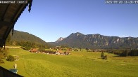 Archiv Foto Webcam Wimmerhof im Inzeller Tal 15:00