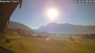 Archiv Foto Webcam Wimmerhof im Inzeller Tal 08:00