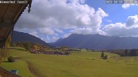 Archived image Webcam Inzell: Farmouse Wimmerhof 11:00