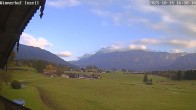 Archived image Webcam Inzell: Farmouse Wimmerhof 17:00