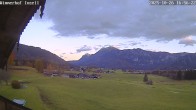 Archived image Webcam Inzell: Farmouse Wimmerhof 17:00